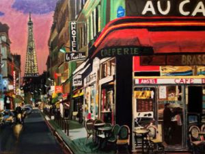 Voir le détail de cette oeuvre: PARIS ville lumière